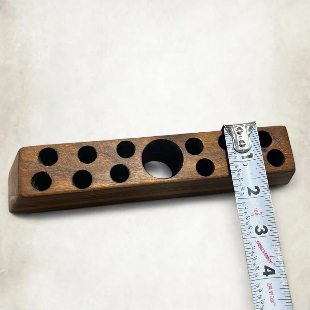 Solid Walnut Pen Holder